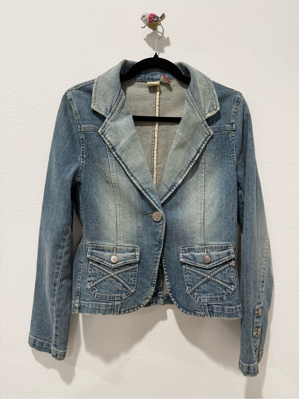UNIONBAY Light Blue Denim Blazer Jacket
